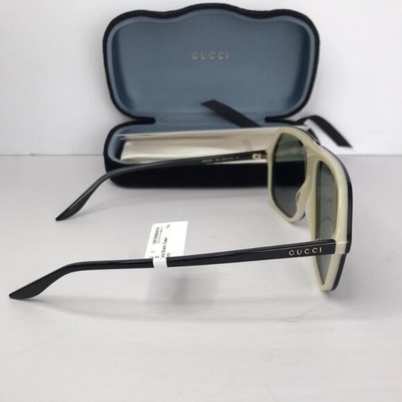 Gucci Gg0734s 004 Square Aviator Negro Acetato Original - Picture 7 of 9